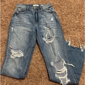 Kancan distressed jeans